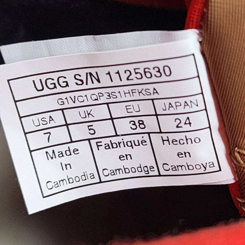 UGG Snow Boots Womens Size 7 Brown Waterproof Suede Ankle Zip Winter Shoes - Picture 9 of 9